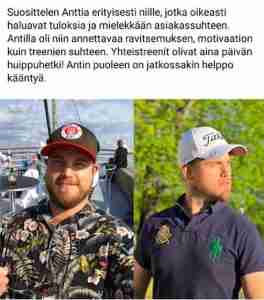 Personal trainer Kuopio - Asiakaspalaute