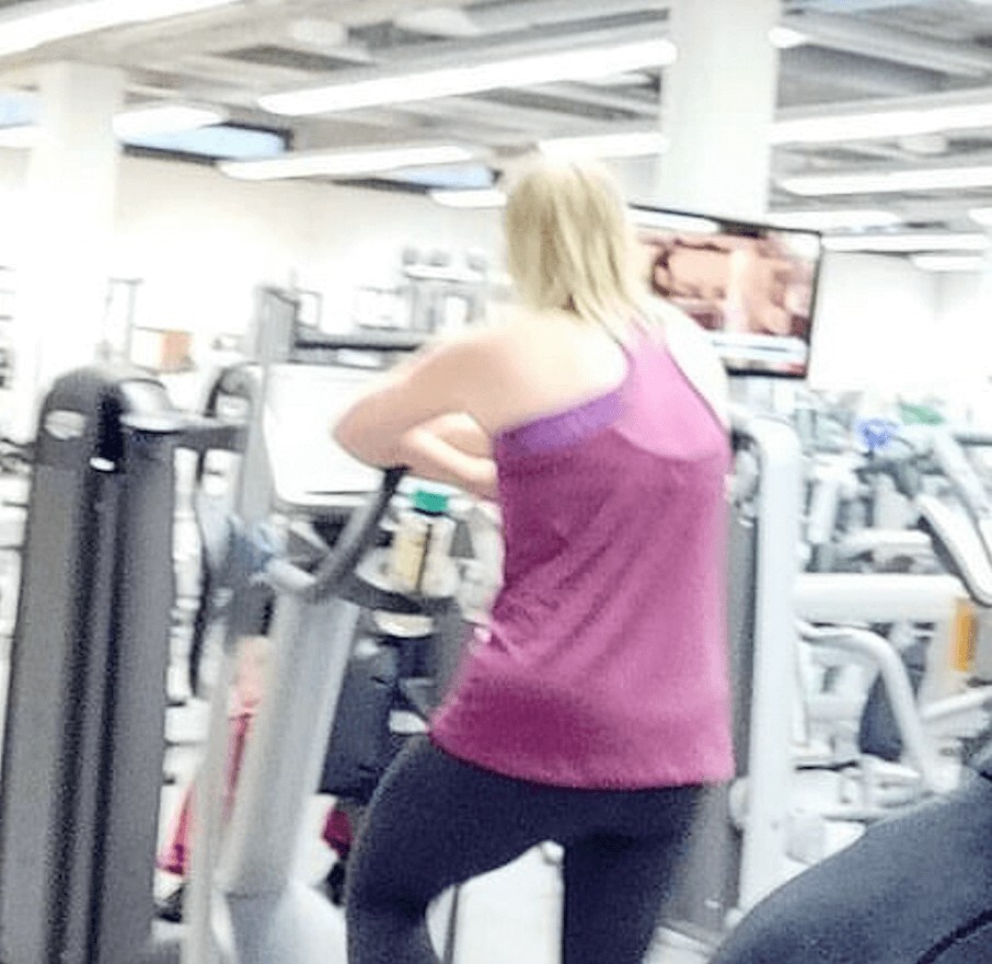 Aloittelija kuntosalilla ja tulokset