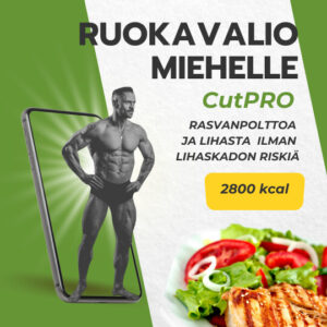 CutPro - Ruokavalio miehelle optimaaliseen kehitykseen ja kehonmuokkaukseen