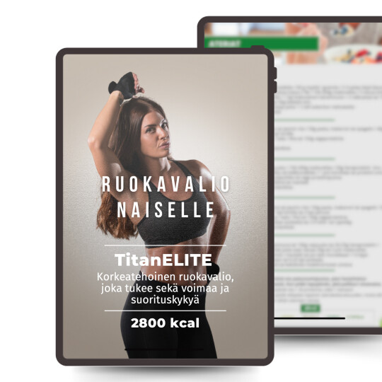Ruokavalio naiselle - TitanELITE