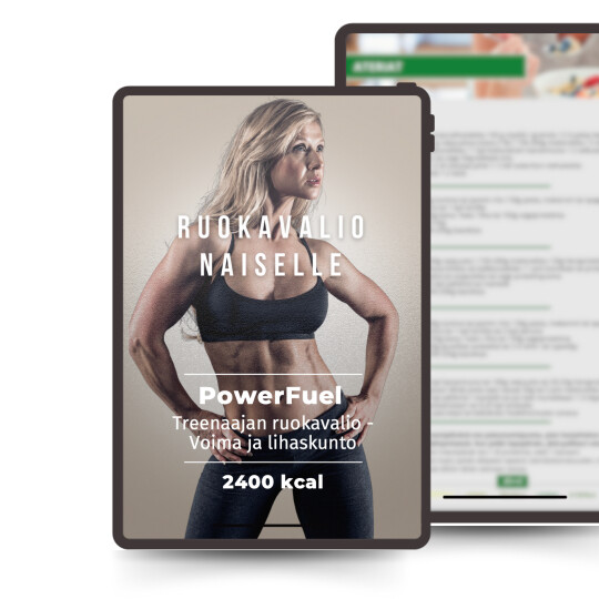 Treenaaja naisen ruokavalio - Powerfuel - Ruokavalio naiselle