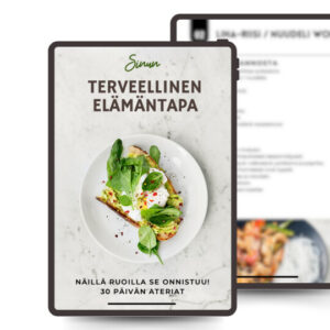 Reseptikirja - terveellinen elämäntapa