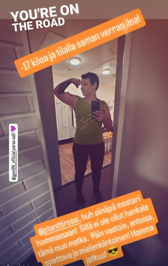 Personal trainer valmennus - Antti Rossi - 17kg painonpudotus